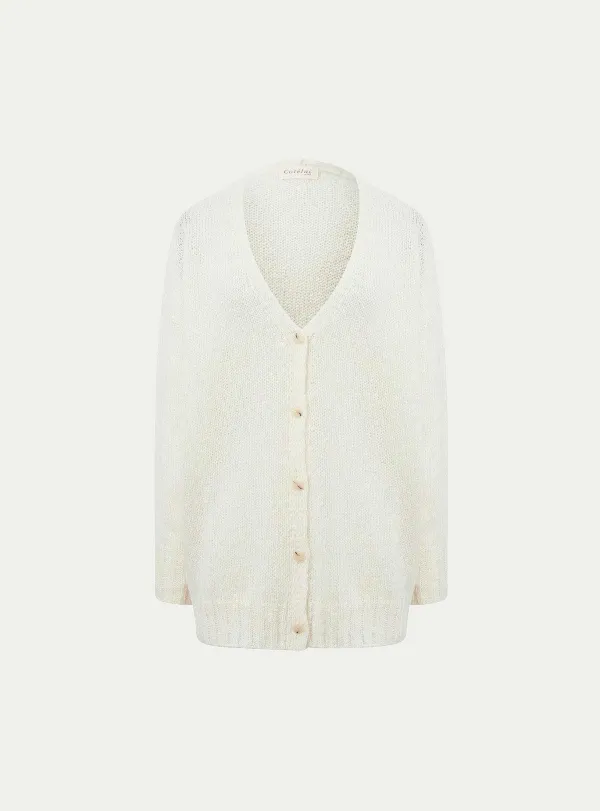 Discount Cardigan Bianca Femme Maille