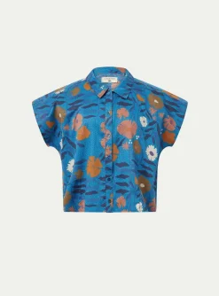 Outlet Chemise Fleur Femme Hauts