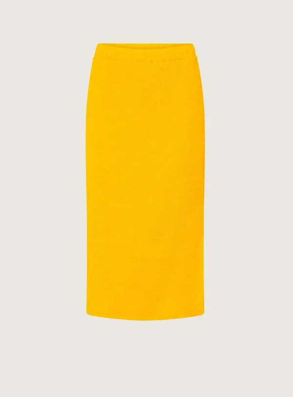 Shop Jupe Bouillonné E Tournesol Le Bouillonné