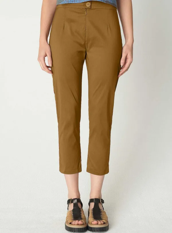Outlet Pantacourt M Lisse Femme Bas