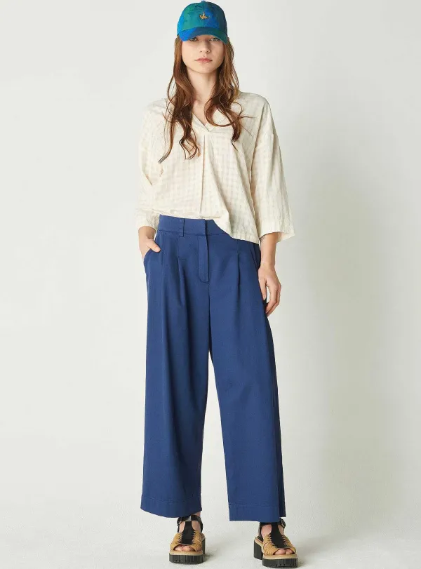 Store Pantalon Marine Femme Bas